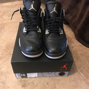 Air jordan 4 oreo sz15